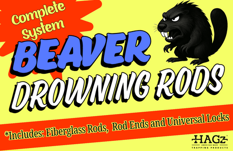 HAGz Beaver Drowning Rod System (KIT) - Dozen