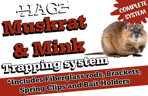 HAGz Muskrat and Mink System (KIT) - Dozen