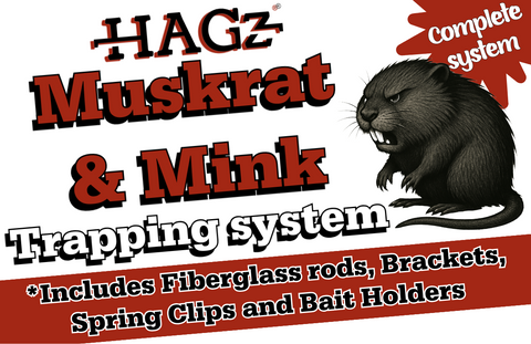 HAGz Muskrat and Mink System (KIT) - Dozen