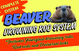 HAGz Beaver Drowning Rod System (KIT) - Dozen