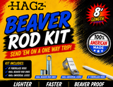 HAGz Beaver Drowning Rod System (KIT) - Dozen