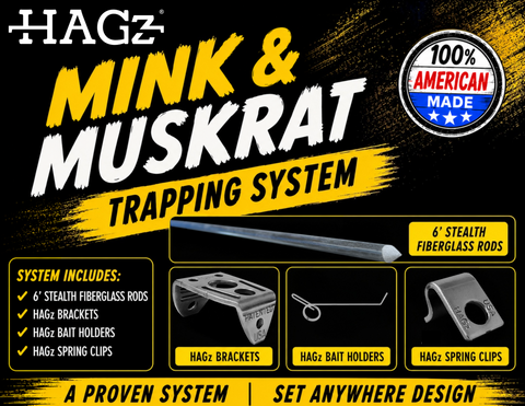 HAGz Muskrat and Mink System (KIT) - Dozen